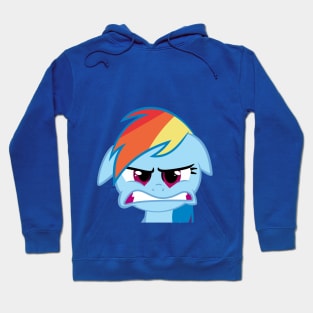 Angry Rainbow Dash Hoodie